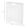  Radiator Cover, Heater Cover, Cover, MDF, Wit, 78 X 19 X 82cm 3