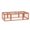  Ren Voor Kleine Dieren Te Openen Dak Dennenhout Oranje 180L X 90B X 48H Cm 1