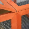  Ren Voor Kleine Dieren Te Openen Dak Dennenhout Oranje 180L X 90B X 48H Cm 7