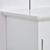  Spiegelkast Badkamerkast Wandkast Badkamermeubel Wandkast Multifunctionele Kast, Spaanplaat + MDF, Wit, 60 X 18 X 63 Cm 7