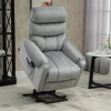  Stahulp Relaxstoel Elektrische Tv-stoel Met Massagefunctie Lichtgrijs 79 X 97 X 103 Cm 2