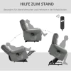  Stahulp Relaxstoel Elektrische Tv-stoel Met Massagefunctie Lichtgrijs 79 X 97 X 103 Cm 6