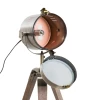  Tafellamp Spotlight Vloerlamp Statief Lamp E14 Retro Licht Statief RVS 33x33x65cm 8