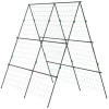  Trellis, Met Gewasbeschermingsnet, In Hoogte En Breedte Verstelbaar, Staal, Groen, 1,8 X 1 X 1,8 M 1