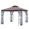  Tuinpaviljoen Tuinpaviljoen Partytent Tuintent Partytent Dubbel Dak 3x3m 11