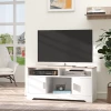  TV-meubel Modern Design; 3 Planken En 2 Kasten 105 Cm X 40 Cm X 52 Cm Naturel 10