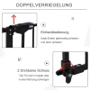  Veiligheidshek Hondenbarrièrehek Veiligheidshek Voor Hondenhek Traphek Niet Boren Metaal Kunststof Zwart 54" X 30". 4