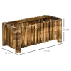  Verhoogd Bed Plantenbak Kruidenbed Plantenbed Groente Bloembed Bloemenbak, Vurenhout 78x35x30 Cm 3