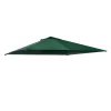  Vervangende Gazebo Luifel 8 Waterafvoergaten Eenvoudige Montage Polyester Groen 2.98m X 2.95m 1