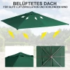  Vervangende Gazebo Luifel 8 Waterafvoergaten Eenvoudige Montage Polyester Groen 2.98m X 2.95m 6