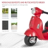  VESPA Elektrische Motorfiets Kindermotor Elektrisch Voertuig 18-36 Maanden 3 Km/h LED-licht Geluid PP Kunststof Metaal Rood 66,5 X 38 X 52 Cm 7