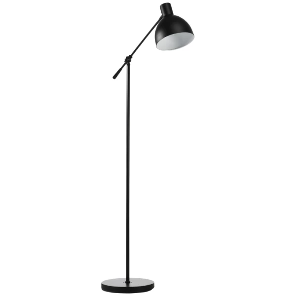  Vloerlamp In Industrieel Design, In Hoogte Verstelbaar, Vloerschakelaar; 30m X 30cm X 131cm Zwart 11