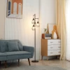  Vloerlamp In Industrieel Design Met 3 Lampenkappen 30 Cm X 30 Cm X 170,5 Cm Staal 10