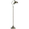 Vloerlamp In Vintage Design, Verstelbare Hoek, Messing Look, 42 ​​​​cm X 25,5 Cm X 152 Cm, Brons 1