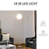  Vloerlamp Met LED 90 Graden Verstelbaar Afneembare Lichtmast Lamp Metaal Acryl Wit Ø28 X 171,5 Cm 7