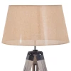  Vloerlamp Met Plank, Vloerlamp, In Hoogte Verstelbare Lamp, Staal, Polyester, Katoen, Vintage, Naturel, Beige, 63 X 63 X 110-150 Cm 9