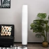  Vloerlamp Woonkamer Slaapkamer Vloerlamp Vloerlamp Roestvrij Staal Vloerlamp Textiel Lampenkap 40 W Rond Wit + Zilver Ø 20 X 160 Cm 7
