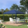  Vouwpaviljoen Tuinpaviljoen 3 X 3 M Tuinpaviljoen Opvouwbare Partytent In Hoogte Verstelbare Tuintent Met Transporttas UV-bescherming Staal Oxford Blauw 10