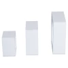 ® Wandplank Set Van 3 Cube Shelf Hangplank Cubes MDF Wit 6