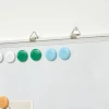  Whiteboard Magneetbord, Gemakkelijk Afveegbaar, Met 4 Stiften, 10 Magneten, 1 Gum, 60 X 1,8 X 45cm 9