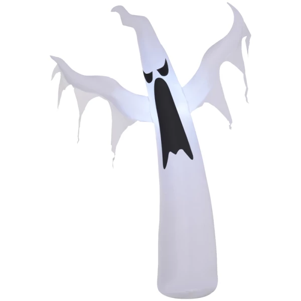  Witte Halloween Decoratie Zelfopblazende Haunted Ghost Ghost LED-verlichting 11