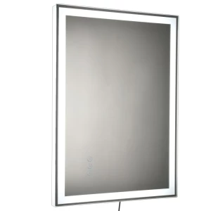 Badkamerspiegel Met LED-licht, Anticondensfunctie; Wandspiegel, 7 70 Cm X 50 Cm X 3 Cm, Zilver 1