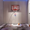 Basketbalring Met Elektronische Scoreweergave, Voor Wand- En Deurmontage, Inclusief Basketbal, Ballenpomp 2