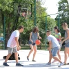 Basketbalstandaard, Verstelbare Mandhoogte 2,3-2,9 M, Onderste Impactbalk, Vulbare Voet, Rood + Zwart 2