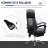 Bureaustoel Met Massagefunctie, Massagestoel, Inclusief Voetsteun, 2 Trilpunten, USB-interface, Zwart 6