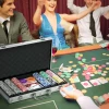 Casino-accessoires En Chips Pokerset Met Chips Pokerchip-etui, Inclusief Mat, 500 Chips, Set Voor 9-10 Spelers, Zilver 2