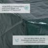Dekzeil Beschermhoes Tuinmeubelhoes Waterdicht UV-bescherming Extra Bevestiging Rechthoekig PE Groen 235 X 190 X 90 Cm 5