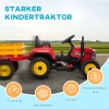 Elektrische Kinderauto, Kindertractor, Inclusief Ouderafstandsbediening, Max. Snelheid 6 Km/u; Rood + Zwart 8