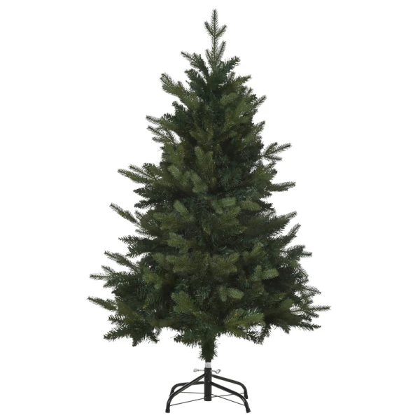 Kerstboom 1,2 M Kunstspar 657 Takken Metalen Voet PVC Groen 85 X 120H Cm 10