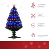 Kerstboom 90 LEDs Ster Groen 48 X H90 Cm 4