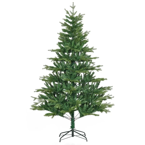 Kerstboom Kerstboom, Inclusief Standaard, Realistische Uitstraling, Weelderige Takken, Groen 1,30 X 2 M, Groen 1