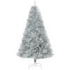 Kerstboom Kunstspar, 1,8 M, Inclusief Standaard, 85 Cm X 120 Cm, Groen + Wit 11