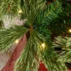 Kerstboom, Kunstspar, Met Kerstverlichting, Voet, Vlamvertragend, Groen, Kunststof, 100 X 100 X 180cm 9