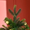 Kerstboom, Kunstspar, Met Kerstverlichting, Voet, Vlamvertragend, Groen, Kunststof, 86 X 86 X 180cm 5
