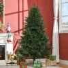 Kerstboom, Kunstspar, Realistische Uitstraling, Snelle Montage, Kunststof, Groen, 120 X 120 X 180cm 2