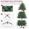 Kerstboom, Kunstspar, Realistische Uitstraling, Snelle Montage, Kunststof, Groen, 120 X 120 X 180cm 6
