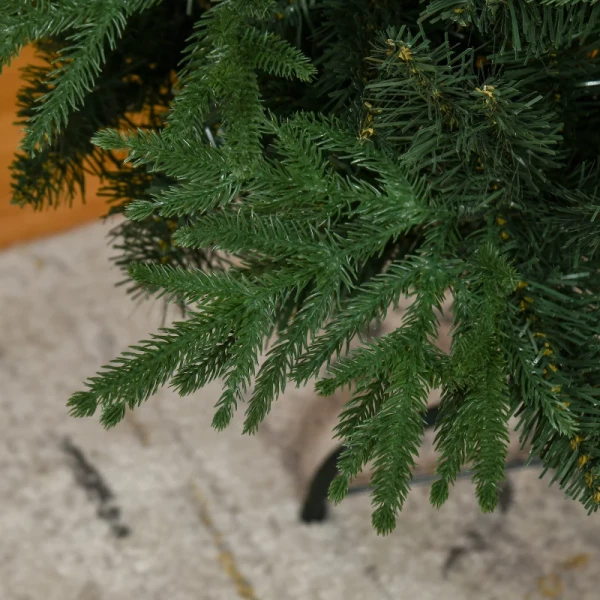 Kerstboom, Kunstspar, Realistische Uitstraling, Snelle Montage, Kunststof, Groen, 120 X 120 X 180cm 9