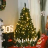 Kerstboom Met Decoratie 120 LED's 511 Tips 95 X 150H Cm 2
