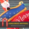 Kerstdecoratie Boog Met Kerstman, Opblaasbaar, Groot, Inclusief Ventilator, 250 X 60 X 270 Cm 6