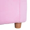Kinderbank Mini Kinderfauteuil Chaise Longue Roze 9