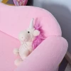 Kinderbank Mini Kinderfauteuil Chaise Longue Roze 10