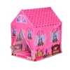 Kinderspeelhuis Prinses Speeltent Huis Patroon 2 Tren Leeftijden 3+ Rollenspel Polyester Roze 93 X 69 X 103 Cm 1