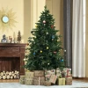 Kunstkerstboom 1,8 M Kerstboom PVC PE Metaal Groen 120 X 180 Cm 2