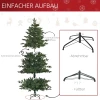 Kunstkerstboom 1,8 M Kerstboom PVC PE Metaal Groen 120 X 180 Cm 6