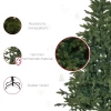 Kunstkerstboom 1,8 M Kerstboom PVC PE Metaal Groen 120 X 180 Cm 7