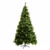 Kunstkerstboom 2,1 M Kerstboom Kerstboom 505 Dikke Dichte Takken Eenvoudig Te Monteren Authentieke Kerstboom Met Metalen Standaard PET Metaal Groen 90 X 210 Cm 1